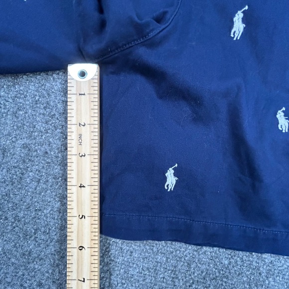 Polo‎ Ralph Lauren Shorts Mens Sz 20 Navy Blue All Over Print Pony Logo NWoT - Picture 8 of 8